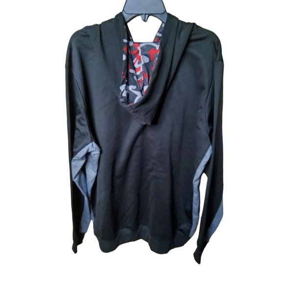 marvel deadpool pull over XL red/black hoodie - Picture 3 of 3